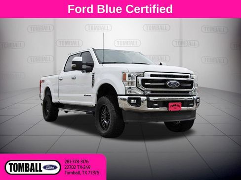 Certified 2022 Ford F350 Lariat w/ Chrome Package AWD/4WD image 1