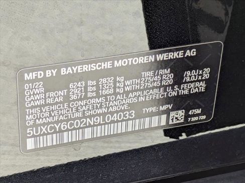 Used 2022 BMW X6 xDrive40i w/ Premium Package image 29