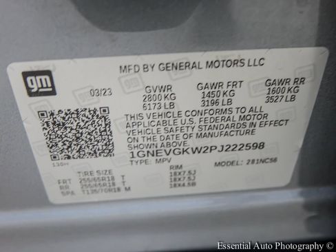 Used 2023 Chevrolet Traverse LT AWD/4WD image 24