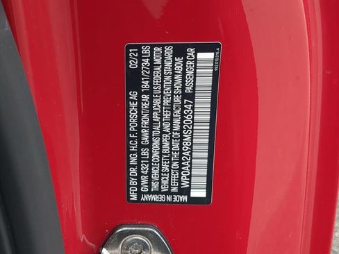 Used 2021 Porsche 911 Carrera w/ Premium Package image 23