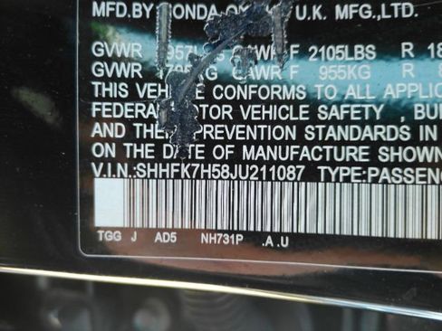 Used 2018 Honda Civic EX image 48