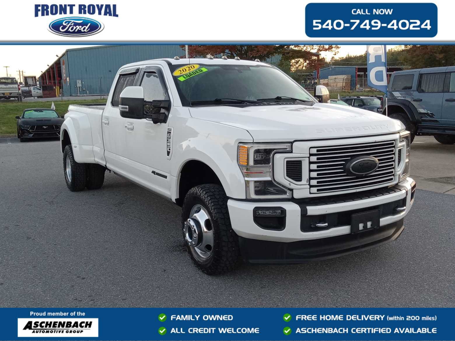Used 2020 Ford F350 Platinum AWD/4WD image 1