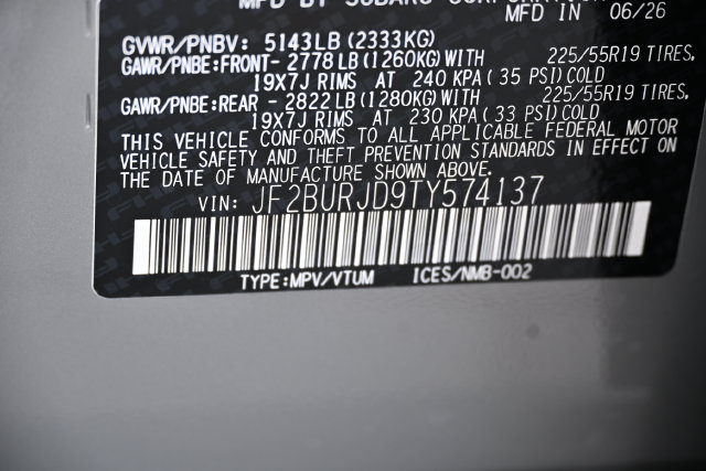 New 2026 Subaru Outback Touring XT AWD/4WD image 20