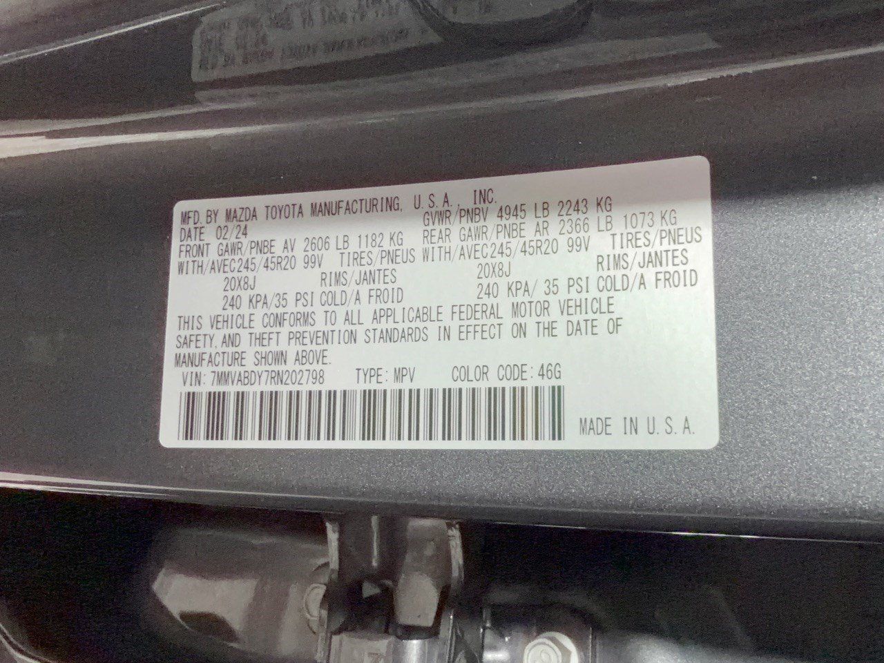 Used 2024 MAZDA CX-50 AWD 2.5 Turbo w/ Weather Package image 32
