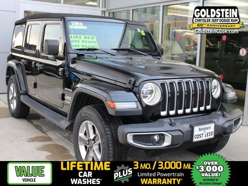 Used 2018 Jeep Wrangler Unlimited Sahara image 1