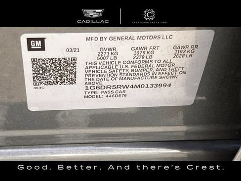 Used 2021 Cadillac CT5 V w/ Premium Package RWD image 33