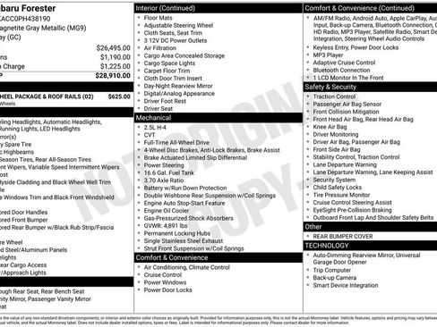 Used 2023 Subaru Forester image 40