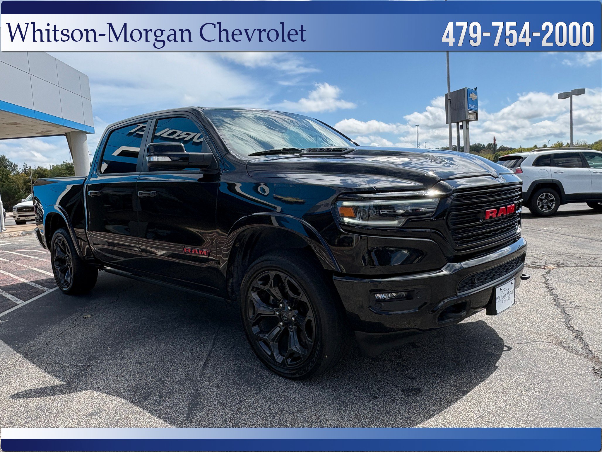 Used 2022 RAM 1500 Limited w/ (RED) Edition AWD/4WD image 3