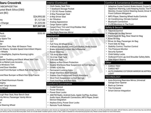 Used 2023 Subaru Crosstrek 2.0i image 2