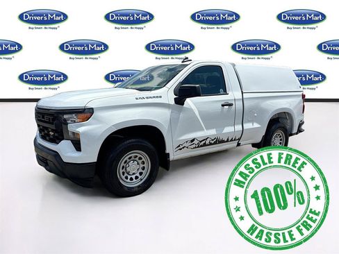 Used 2023 Chevrolet Silverado 1500 W/T RWD image 3