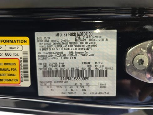 Used 2025 Ford Mustang Dark Horse RWD image 38