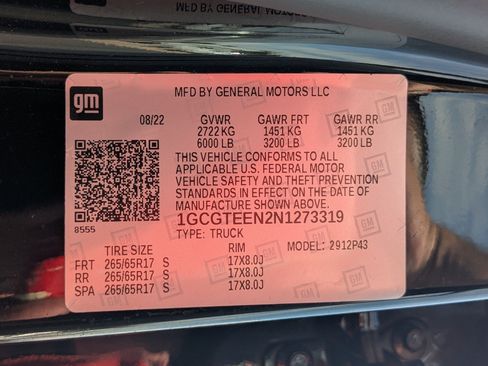 Used 2022 Chevrolet Colorado ZR2 AWD/4WD image 40
