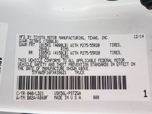 Used 2015 Toyota Tundra 1794 Edition image 56