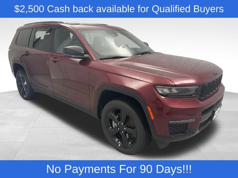 New 2025 Jeep Grand Cherokee L Limited w/ Black Appearance Package AWD/4WD image 1