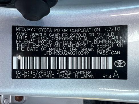 Used 2010 Toyota Prius One FWD image 45