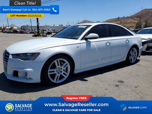 Used 2016 Audi A6 2.0T Premium Plus w/ Premium Plus Package AWD/4WD image 1