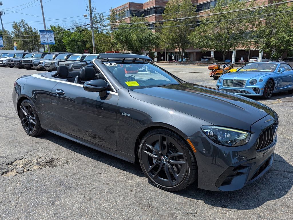 Used 2022 Mercedes-Benz E 53 AMG 4MATIC Cabriolet w/ Driver Assistance Package image 45