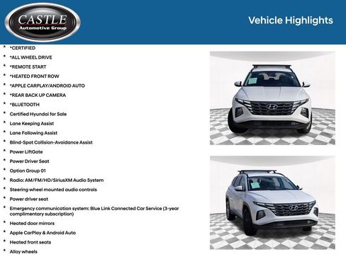 Certified 2023 Hyundai Tucson SEL AWD/4WD image 3