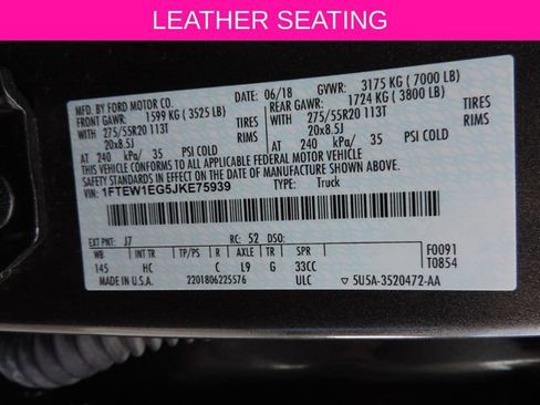 Used 2018 Ford F150 Lariat AWD/4WD image 17