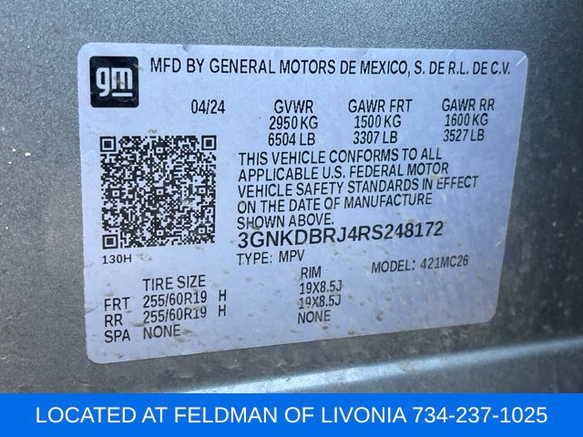 Used 2024 Chevrolet Blazer EV LT AWD/4WD image 10