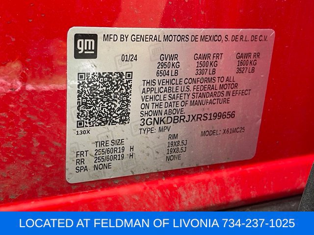 Certified 2024 Chevrolet Blazer EV LT AWD/4WD image 33