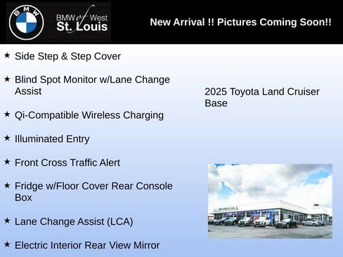 Used 2025 Toyota Land Cruiser AWD/4WD image 3