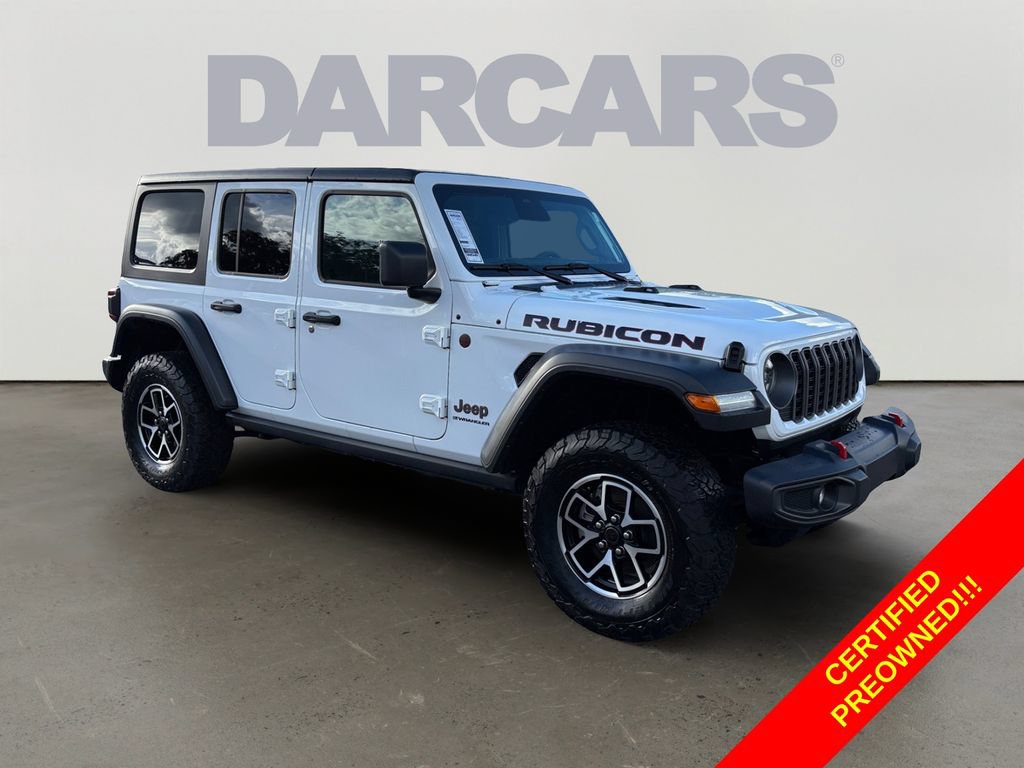 Used 2025 Jeep Wrangler Unlimited Rubicon w/ Convenience Group AWD/4WD image 1