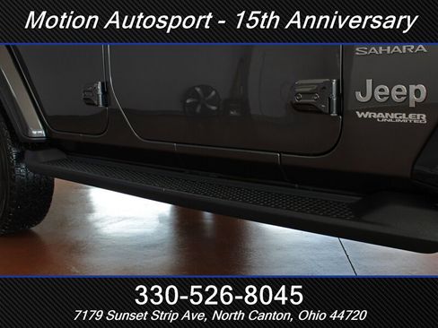 Used 2021 Jeep Wrangler Unlimited Sahara w/ Uconnect 4C Nav & Sound Group AWD/4WD image 52