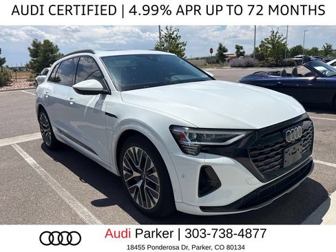 Used 2024 Audi Q8 e-tron Premium Plus w/ Premium Plus Package AWD/4WD image 3