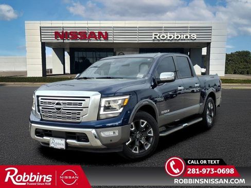 Certified 2024 Nissan Titan Platinum Reserve w/ Moonroof Package RWD image 1