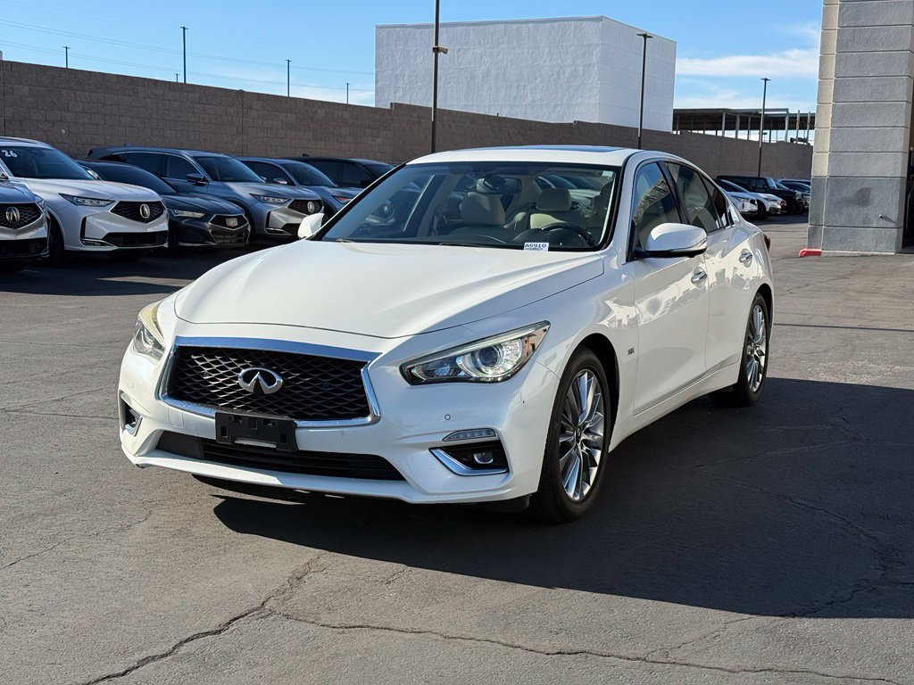 Used 2020 INFINITI Q50 Luxe w/ Essential Package (3.0T Luxe) RWD image 10