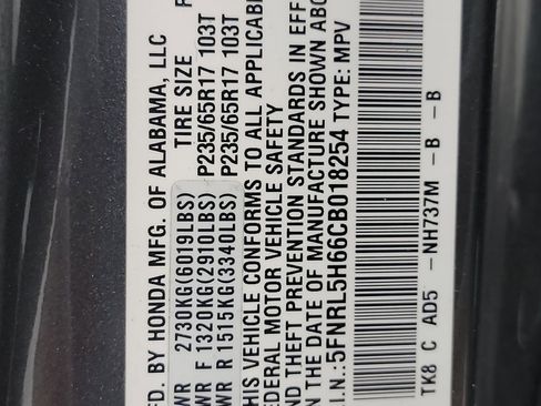 Used 2012 Honda Odyssey EX-L image 33