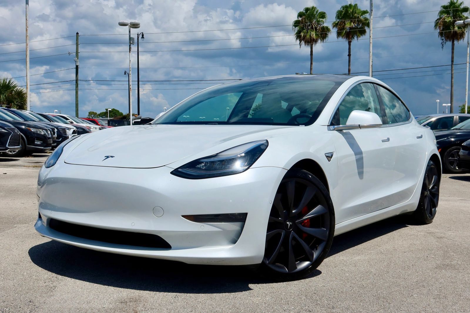 Used 2020 Tesla Model 3 Performance AWD/4WD image 1