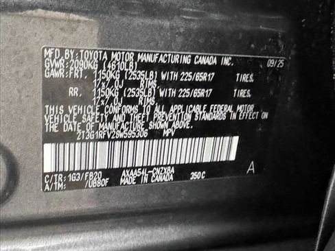 Certified 2025 Toyota RAV4 LE image 22