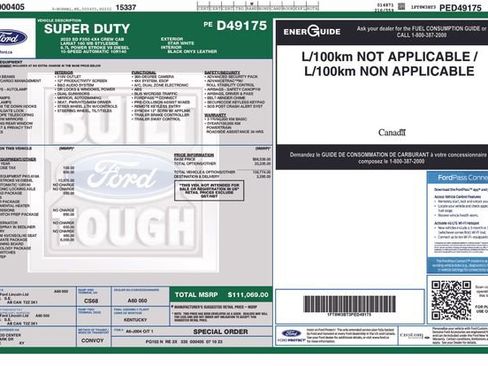 Used 2023 Ford F350 Lariat w/ Lariat Ultimate Package AWD/4WD image 7