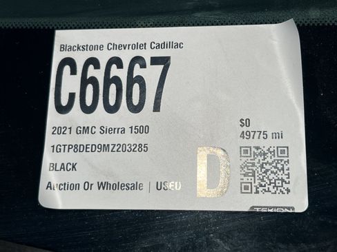 Used 2021 GMC Sierra 1500 SLT RWD image 3