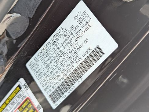 Used 2025 Honda Ridgeline RTL image 32