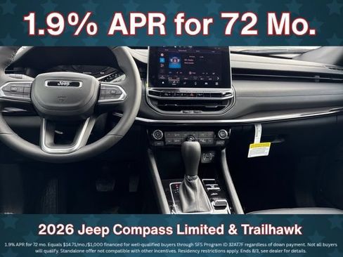 New 2026 Jeep Compass Limited AWD/4WD image 20