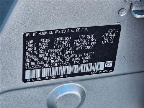 Used 2016 Honda HR-V EX image 25