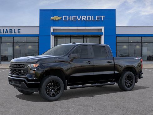New 2026 Chevrolet Silverado 1500 Custom w/ Turbomax Blackout Package image 2
