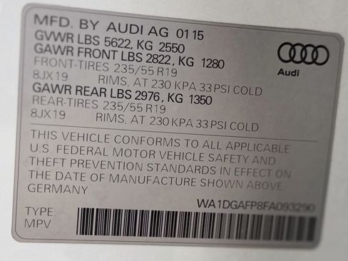 Used 2015 Audi Q5 3.0T Premium Plus AWD/4WD image 33