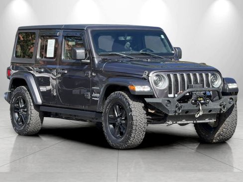 Used 2020 Jeep Wrangler Unlimited Sahara AWD/4WD image 9