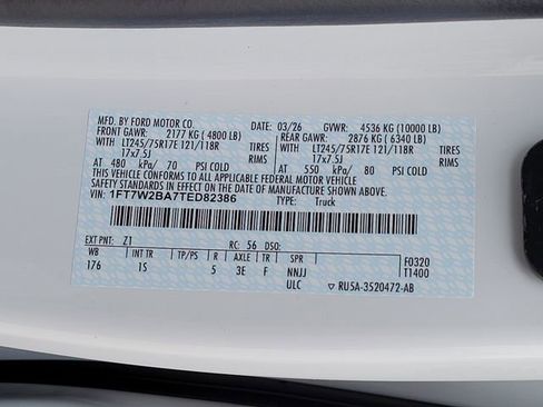 New 2026 Ford F250 XL image 15