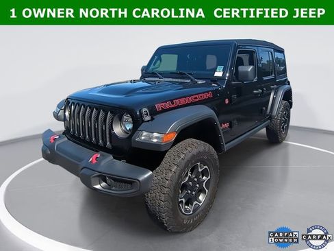 Certified 2023 Jeep Wrangler Unlimited Rubicon w/ Cold Weather Group image 1