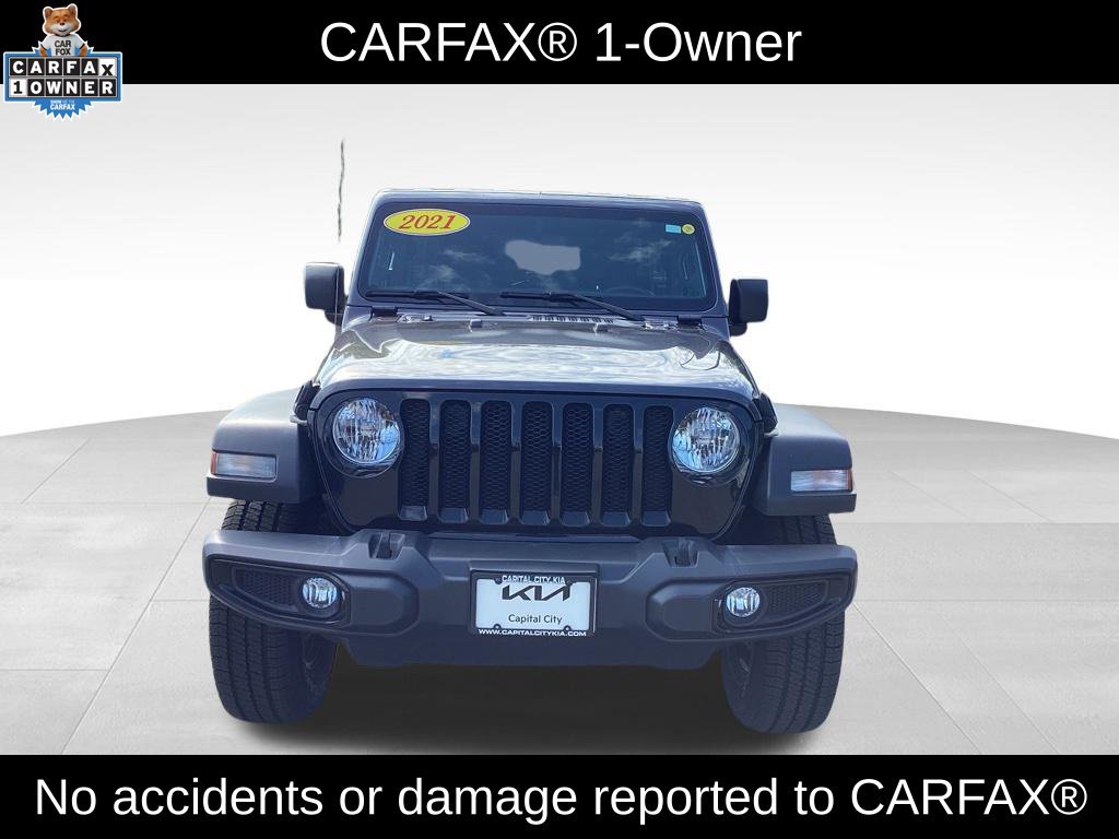 Used 2021 Jeep Wrangler Unlimited Sport AWD/4WD image 2