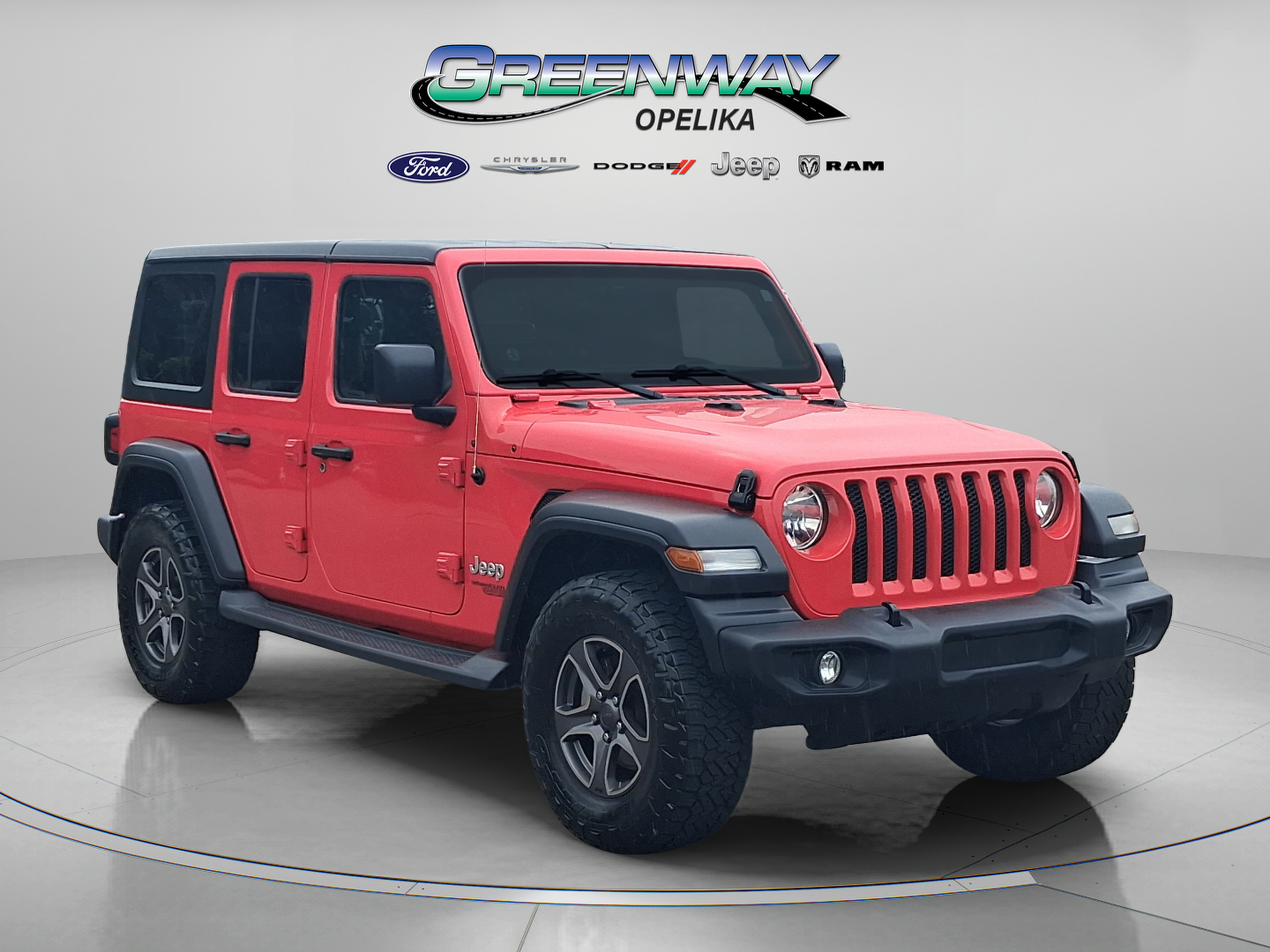 Used 2018 Jeep Wrangler Unlimited Sport S AWD/4WD image 1