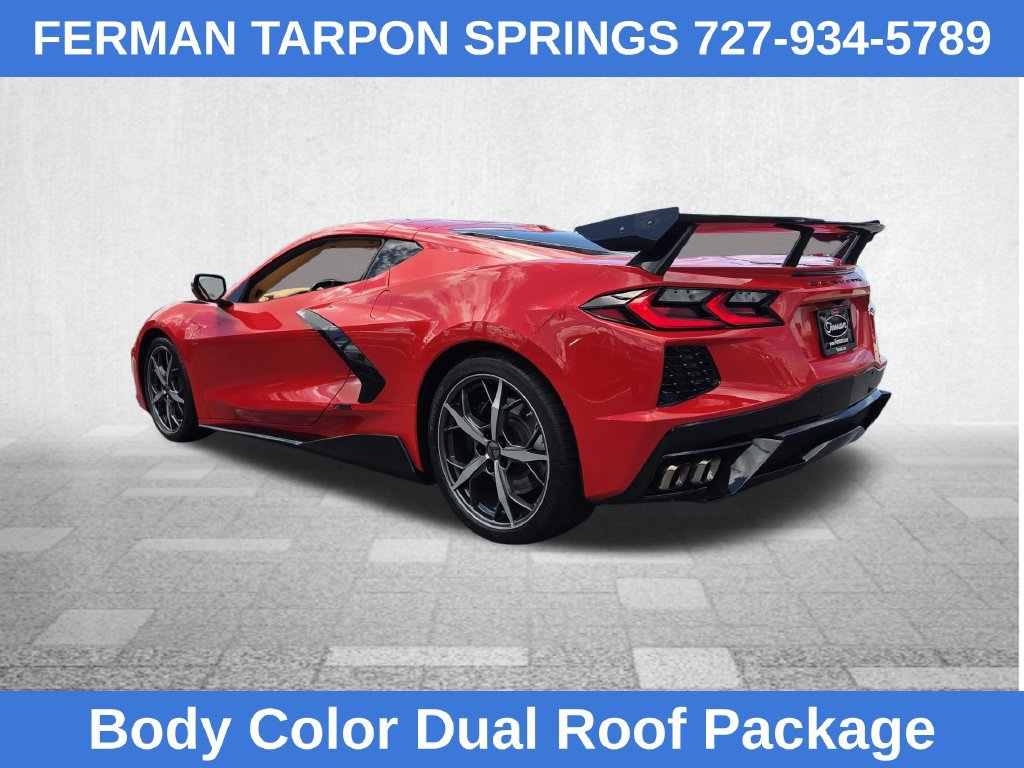 Certified 2020 Chevrolet Corvette Stingray Premium Cpe w/ 3LT Preferred Equipment Group RWD image 8