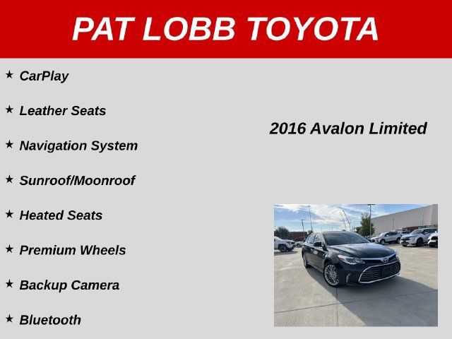 Used 2016 Toyota Avalon Limited w/ Toyota Safety Sense Package FWD image 27