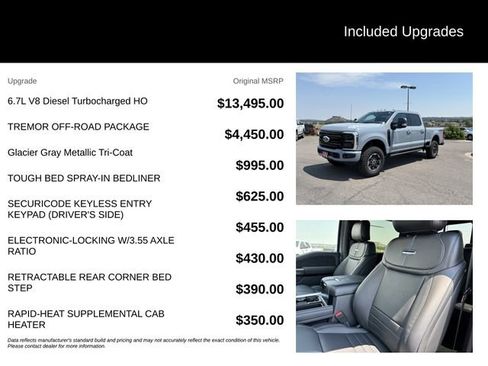 New 2026 Ford F350 Platinum w/ Tremor Off-Road Package AWD/4WD image 5
