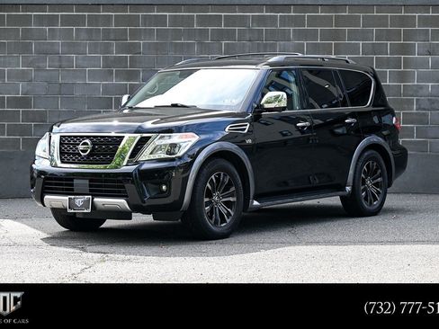 Used 2018 Nissan Armada Platinum w/ Interior Lighting Package AWD/4WD image 1